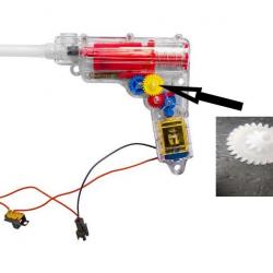 Pignon 4 - Pistolet Gelball/Gellyball/Gelmaster/Gelblaster