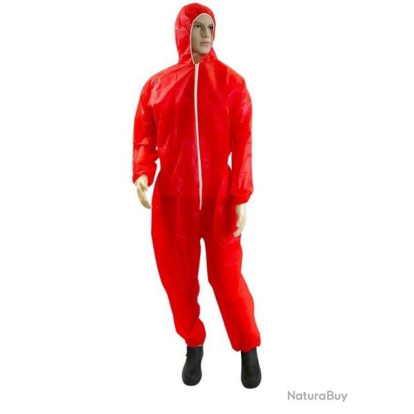 Combinaisons Papier PLP taille XL Rouge