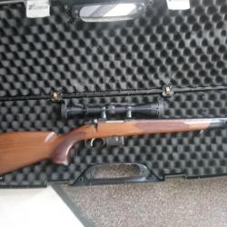 Carabine CZ 527 exclusive calibre 222 remington + lunette leupold 3x9x40 + malette gunbow.