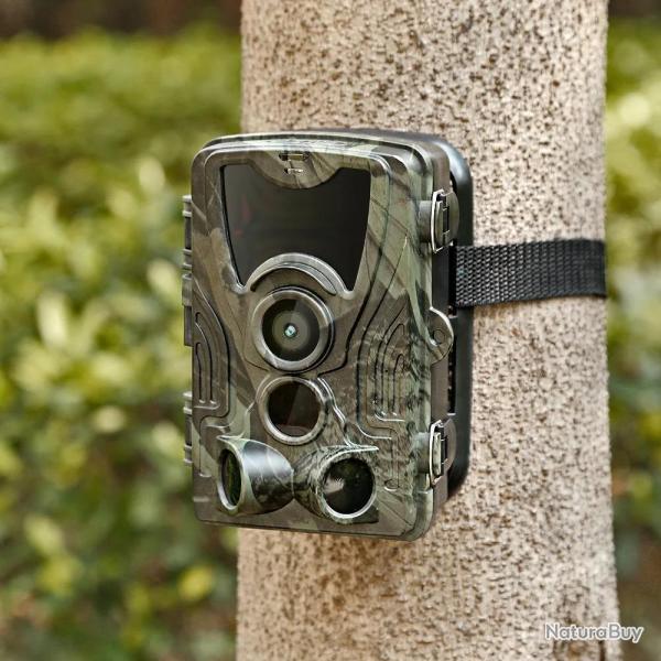 Camra Chasse Suntekcam HC801A 20MP IP65 Vision Nocturne1080P Etanche Capteur PIR LIVRAISON OFFERTE