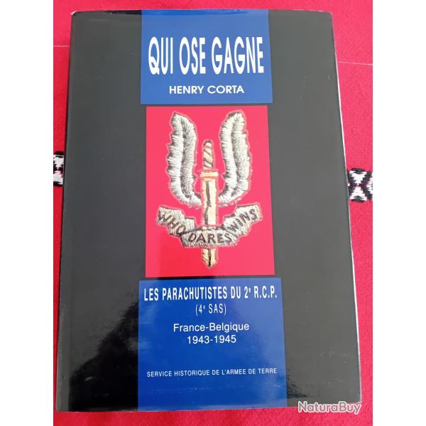 4eme SAS Qui Ose Gagne RARE ouvrage de rfrence puis Henry CORTA