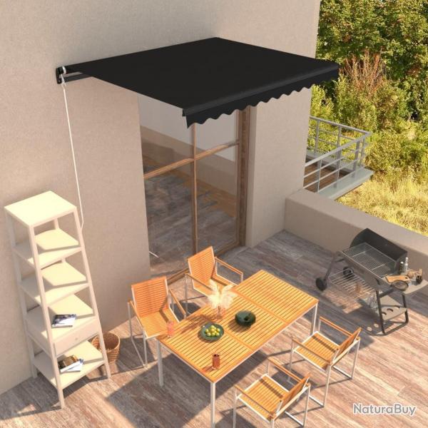 Auvent manuel rtractable 350x250 cm Anthracite
