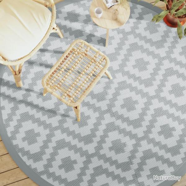 Tapis d'extrieur ARAKIL gris 200 cm PP