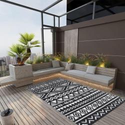 Tapis d'extérieur ARAKIL Noir 160x230 cm PP