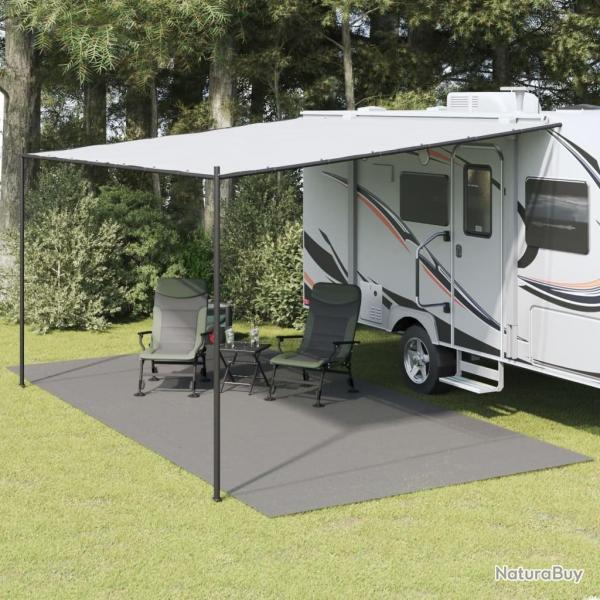 Tapis de tente anthracite 6x3 m
