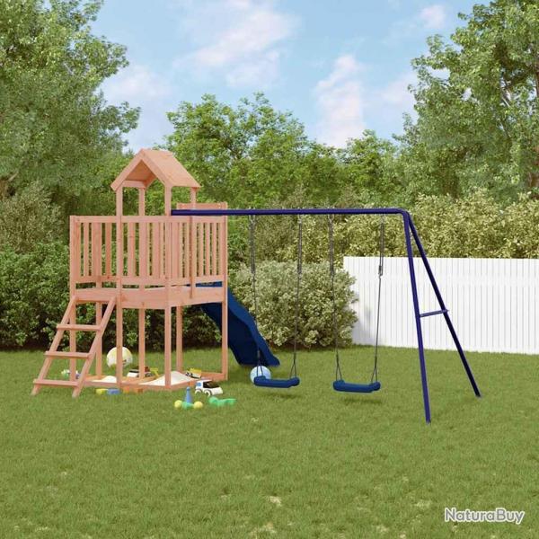 Aire de jeux d'extrieur bois massif de douglas