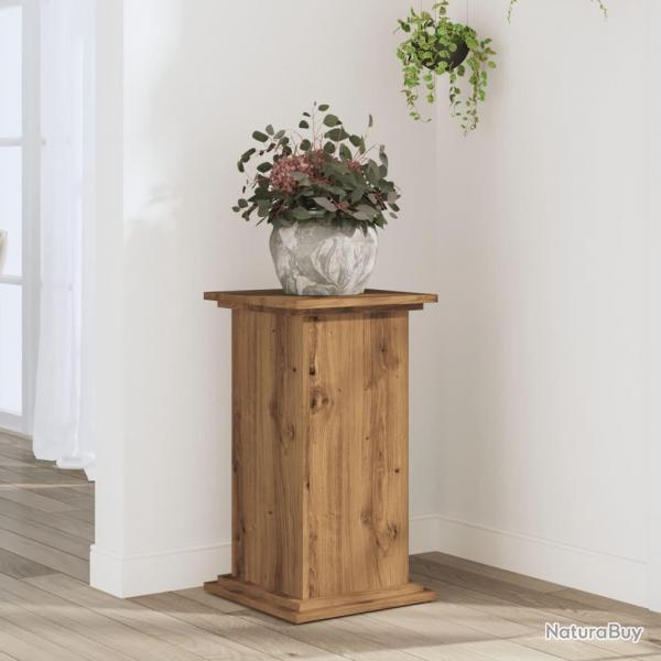 Support pour plantes 33x33x60 cm bois d'ingnierie