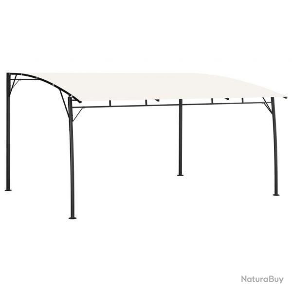 Auvent pare-soleil de jardin 4x3x2,55 m Crme