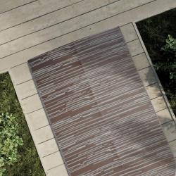 Tapis d'extérieur ARAKIL marron 80x250 cm PP