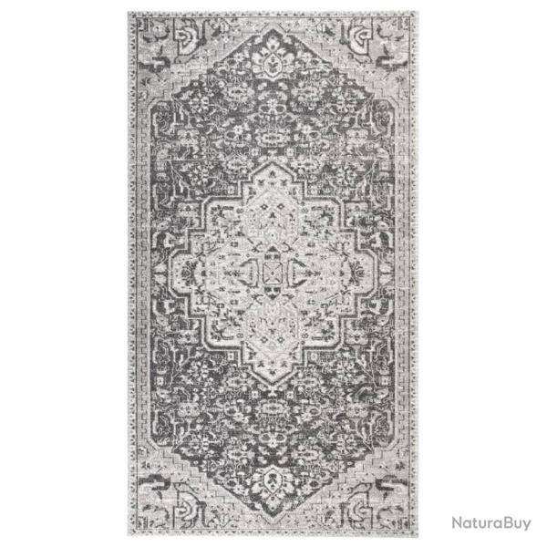 Tapis  tissage plat d'extrieur 115x170 cm Gris clair