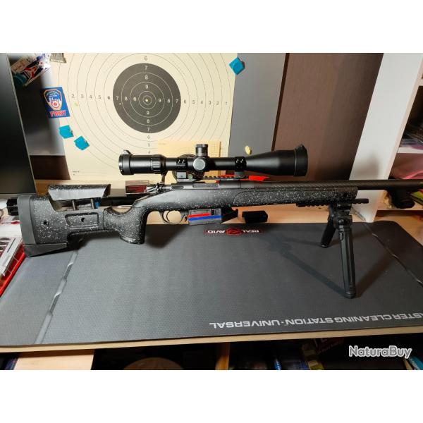 Carabine Bergara Rimfire B14-R 22lr Trainer Carbon GAUCHER