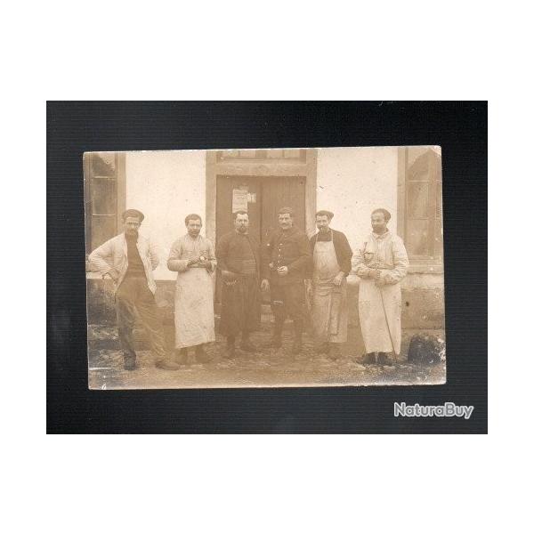 rgiment de  zouaves les cuisines et cuisiniers  cpa carte photo de sathonet (sathonay) ain