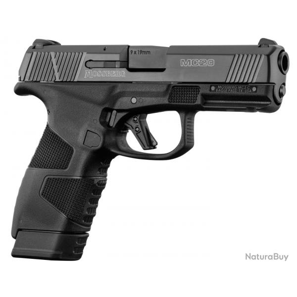 Pistolet Mossberg MC2c Striker Noir Calibre 9mm