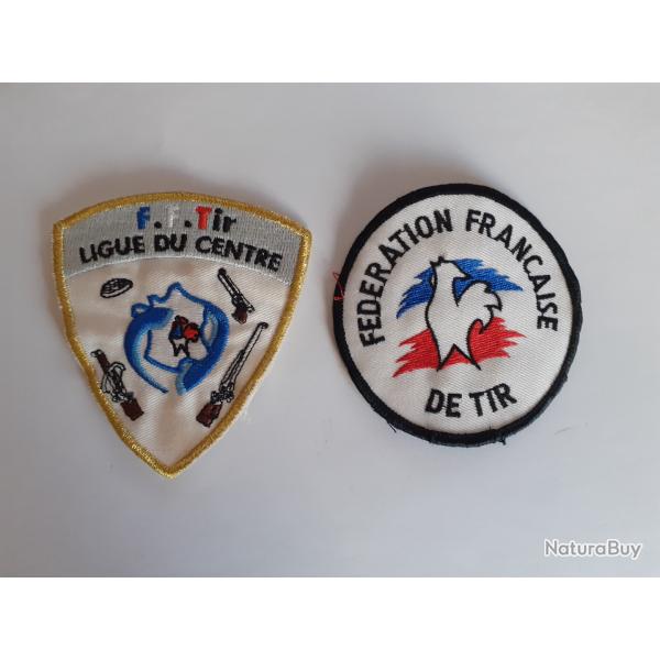 2 cussons tissus  de FF.TIR