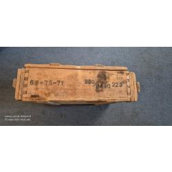 Promo jusqu'au 15/05/2025 POUR COLLECTIONNEURS  CAISSE PLEINE de 880 CARTOUCHES SURPLUS 7.62x54r
