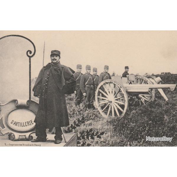 CPA- Rgiment D'ARTILLERIE  N 503