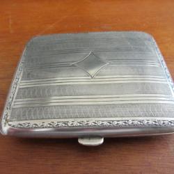 Etui à cigarettes WB Alpacca art nouveau 1900/20