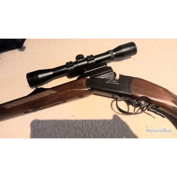 Baikal ij 18 version luxe calibre 270 win + lunettes 4x32