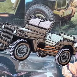 Patch brodé JEEP WW2  120x 65 mm