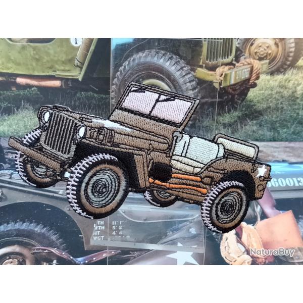Patch brod JEEP WW2  120x 65 mm