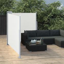 Auvent latéral rétractable Crème 100 x 600 cm