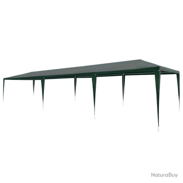 Tente de rception 3x9 m PE Vert
