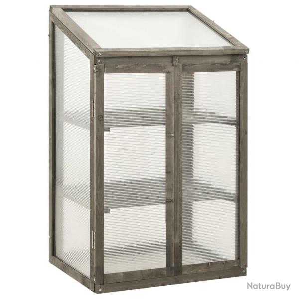 Serre 60x45x100 cm Bois de sapin