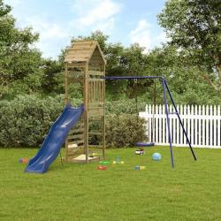 Aire de jeux d'extérieur bois de pin imprégné