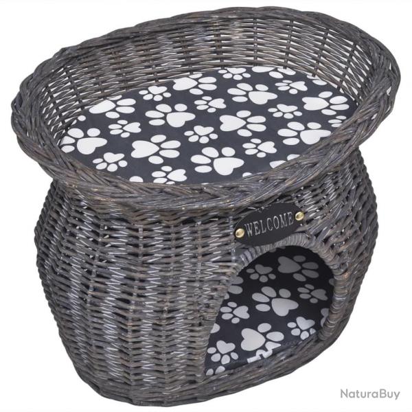 Arbre/maison  chat avec coussin Saule