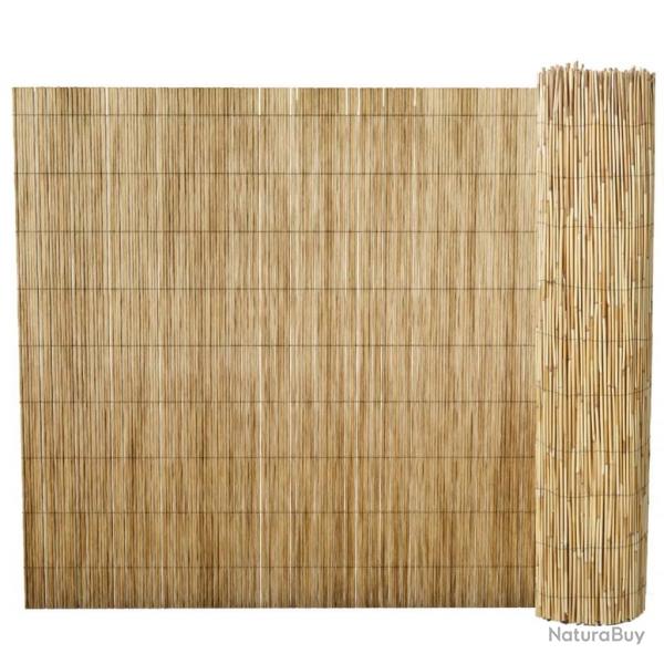 Clture de jardin en roseau 100x1000 cm