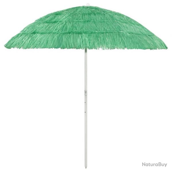 Parasol de plage Hawaii vert 240 cm