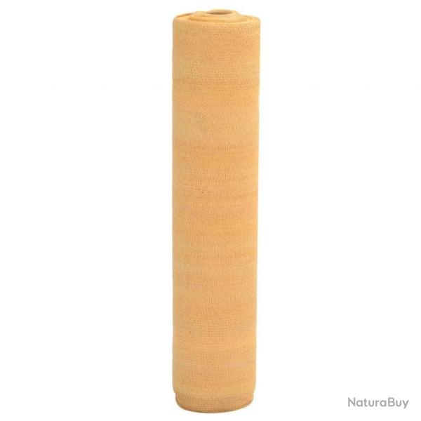 Filet brise-vue sable 1,5x10 m PEHD 75 g/m