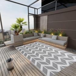 Tapis d'extérieur ARAKIL Gris 190x290 cm PP