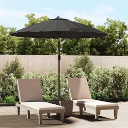 Parasol d'extérieur avec mât en aluminium 270 cm Anthracite