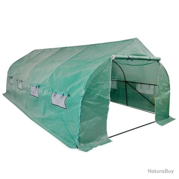 Serre portable Cadre en acier 18 m