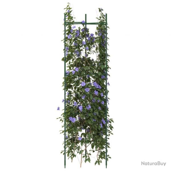 Cages  tomates 8 pcs 116 cm acier et PP