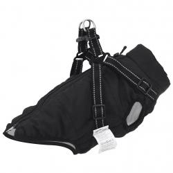 Manteau pour chiens avec harnais imperméable réfléchissant L28