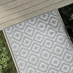 Tapis d'extérieur ARAKIL Gris 120x180 cm PP