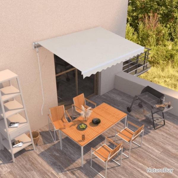 Auvent rtractable automatique 350x250 cm Crme