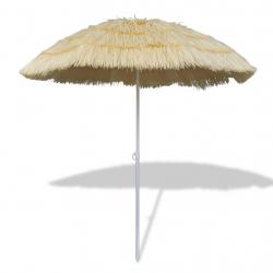 Parasol de plage inclinable style Hawaii