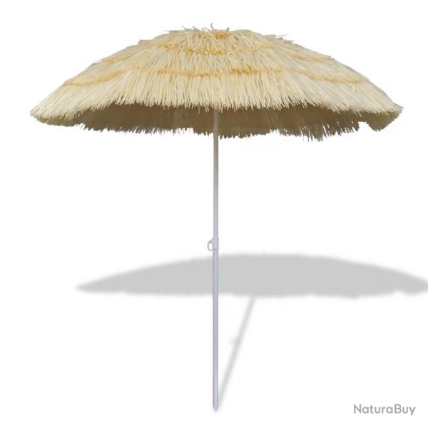 Parasol de plage inclinable style Hawaii