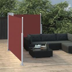 Auvent latéral rétractable Marron 100 x 600 cm
