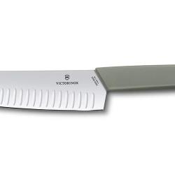 Victorinox 6.9056.17K6B Couteau Santoku lame de 17 cm alvéolée