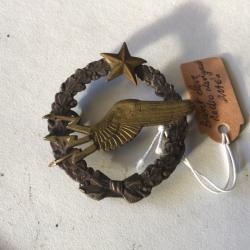 VENDU PAR LE-CUIRASSIER INSIGNE BREVET ÉLEVÉ RADIO NAVIGANT DRAGO