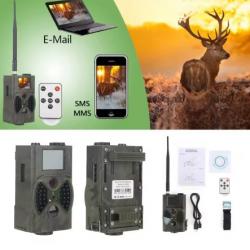 Suntekcam Caméra Chasse Vision Nocturne 16mp 2G MMS SMS SMTP HC300M Etanche Livraison OFFERTE
