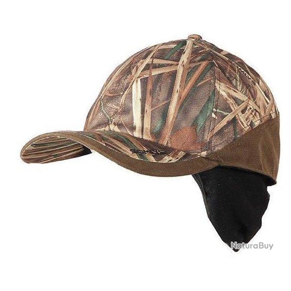 Casquette chaude Thermo-Hunt camo roseaux SOMLYS-XL