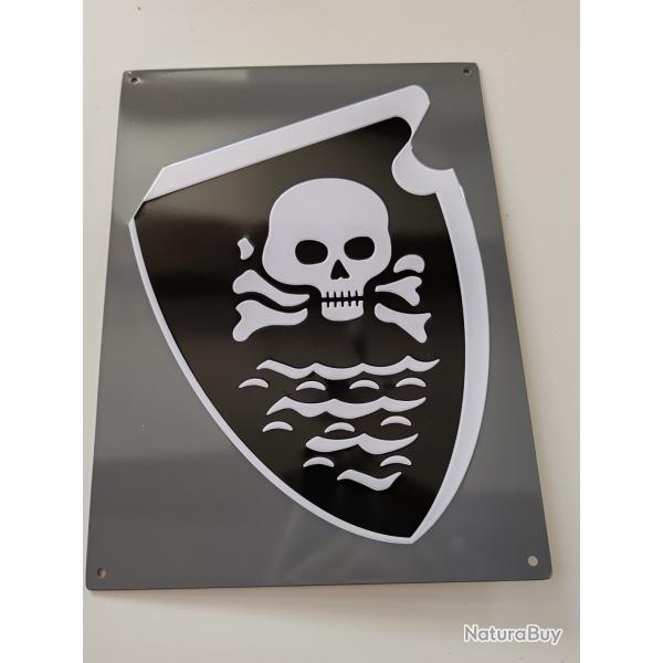 PLAQUE MTAL  "PANZER DIVISION"MODLE 1