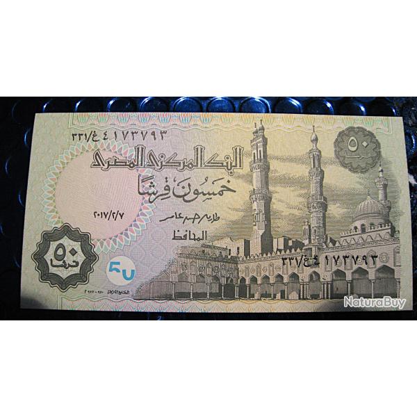 Egypte billet de 50 piastres  neuf