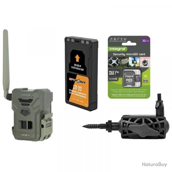 Pack Complet Pige Photographique Flex-Plus Spypoint