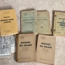 Manuels militaires type 1960